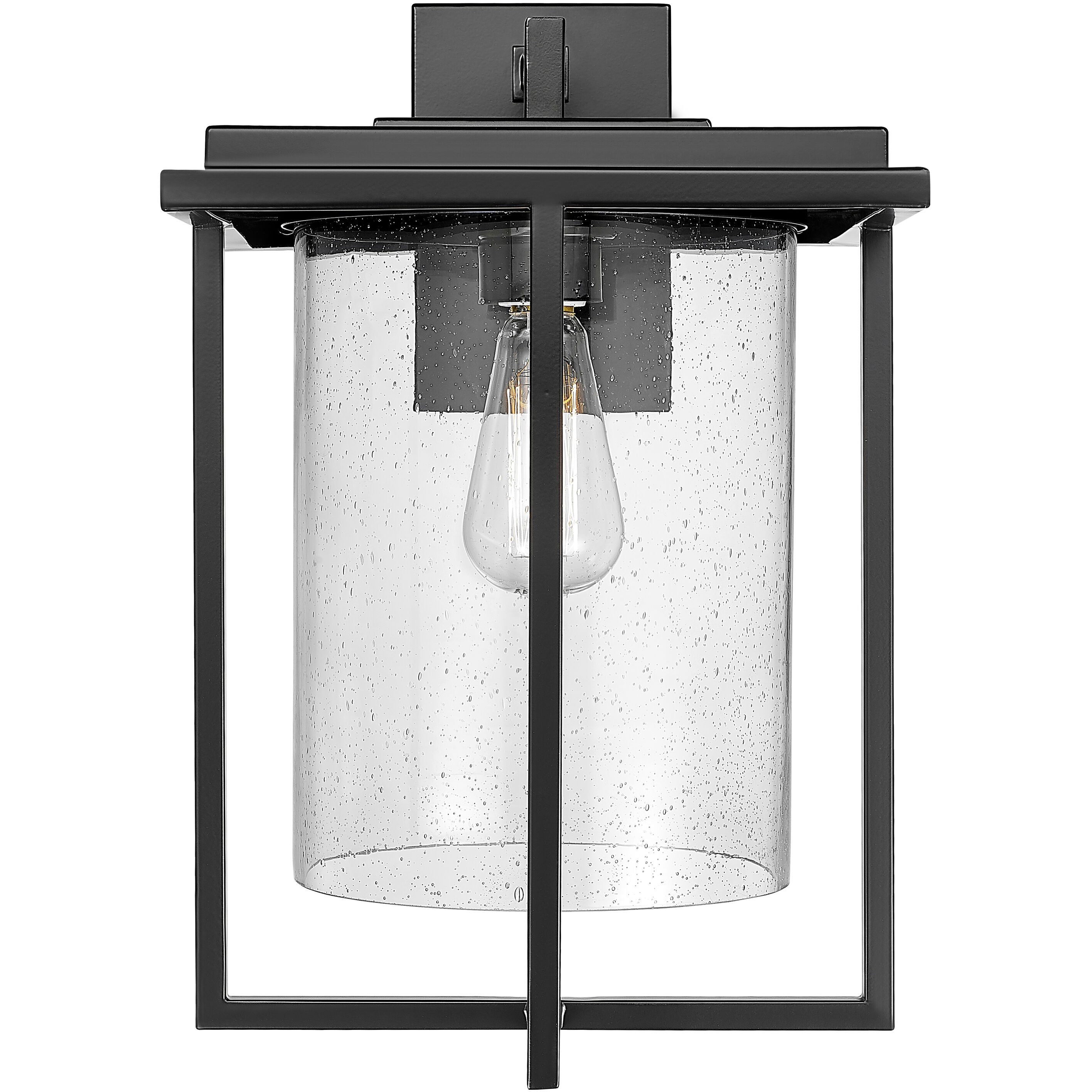 Adair 1 Light 17 inch Powder Coated Black Outdoor Wall Sconce